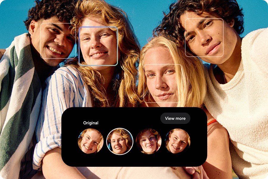 Samsung Galaxy A 57 nejlepší obličej